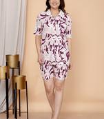 Women's Rayon Floral Printed Designer Fashionable Weastern Wear Co-ord Set, Loungewear, Summer Wear & Beachwear