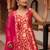 Rani jacquard anarkali suit set