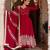 Rani maroon gotapatti anarkali suit set