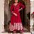 Rani maroon gotapatti anarkali suit set