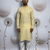 yellow linen kurta pajama for men
