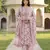 maroon and white pure cotton straight regular kurta set