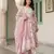maroon and white pure cotton anarkali regular kurta set