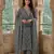 grey pure cotton a-line regular kurta set