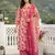 pink pure cotton straight regular kurta set
