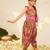 girls ethnic regular printed blouse & dhoti set