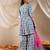 girls cotton 3/4th sleeves sweetheart neck lehenga choli with dupatta for girls