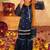 girls ethnic motifs embroidered regular gotta patti kurta with sharara & with dupatta