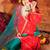 girls ethnic motifs embroidered angrakha thread work kurta & palazzos with dupatta