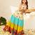 girls printed lehenga choli set