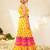 girls printed lehenga choli set