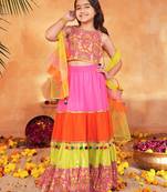 girls lehenga choli with dupatta set