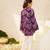 girls dyed regular pure cotton kurta with palazzos