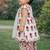baby girls floral kurta set with dupatta (ing-whitebooti)