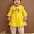 baby girl printed kurta pajama set (ing-yellowleh)