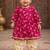 baby girl printed kurta pajama set (ing-ranibooti)