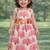 baby girl printed lehenga choli set (ing-lpeacock)