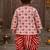 baby boy printed kurta dhoti set (inb-dhotired)
