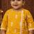 baby boy printed kurta dhoti set (inb-dhotiyellow)