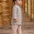 baby boy printed kurta pajama set (inb-pinkbooti)