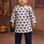 baby boy animal printed kurta pajama set (inb-whitehathi)