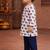baby boy animal printed kurta pajama set (inb-whitehathi)