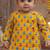 baby boy printed kurta pajama set (inb-yellowmoustache)