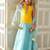girls lehenga choli with dupatta (l-blueshimmer)