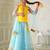 girls lehenga choli with dupatta (l-blueshimmer)