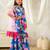 girls kurta & sharara with dupatta (sha-pinkwtrose)