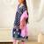 girls kurta & payjama with dupatta (ks-pinksunflower)