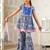 girls kurta & sharara with dupatta (sha-bluelurex)