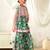 girls kurta & sharara with dupatta (sha-greenlurex)