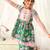 girls kurta & sharara with dupatta (sha-greenlurex)
