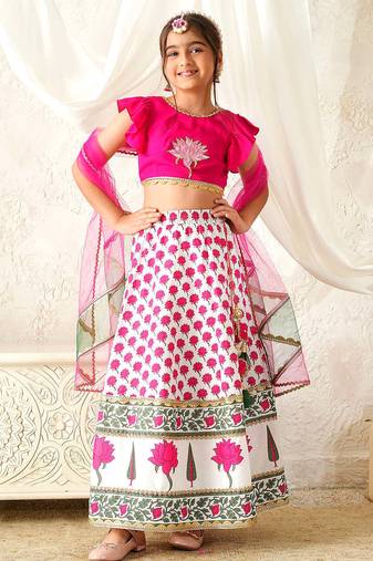 girls lehenga choli with dupatta (l-mglotuspatch)