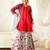 girls kurta & sharara with dupatta (sha-redrayon)