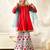 girls kurta & sharara with dupatta (sha-redrayon)