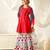 girls kurta & sharara with dupatta (sha-redrayon)