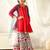 girls kurta & sharara with dupatta (sha-redrayon)