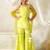girls kurta & sharara with dupatta (sha-limemuslin)