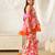 girls kurta & sharara with dupatta (sha-orangemuslin)