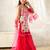 girls kurta & sharara with dupatta (sha-pinkmuslin)