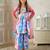 girls kurta & sharara with dupatta (sha-skybluemuslin)