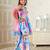 girls kurta & sharara with dupatta (sha-skybluemuslin)