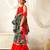 girls kurta & sharara with dupatta (sha-redgreenmirror)