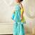 girls kurta & sharara with dupatta (sha-turqkota)
