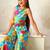 girls kurta & sharara with dupatta (sha-bluemuslin)