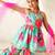 girls kurta & sharara with dupatta (sha-tlgreenkota)