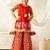 girls anarkali kurta & sharara with dupatta (sha-redbooti)