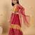3-piece yellow & magenta embroidery lehenga, choli and dupatta (l25013125)